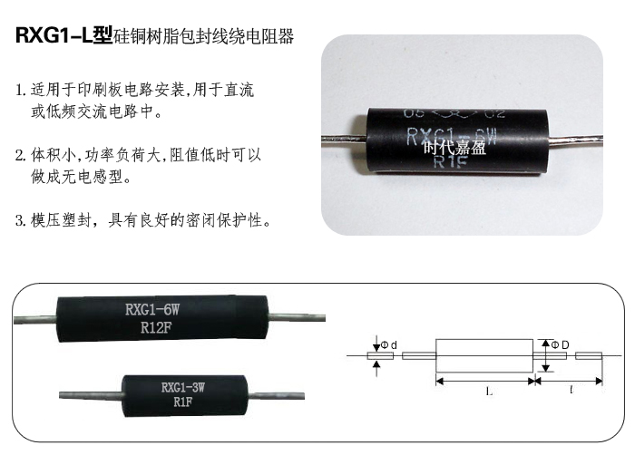 RXG1精密電阻器