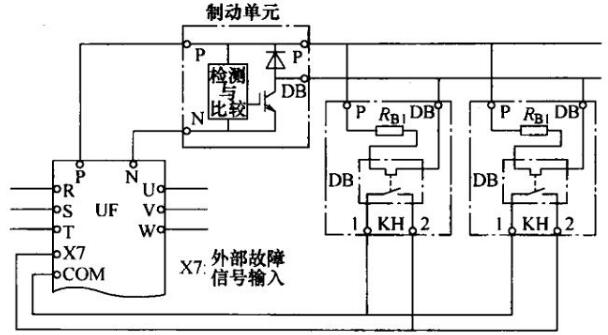 制動電阻并聯
